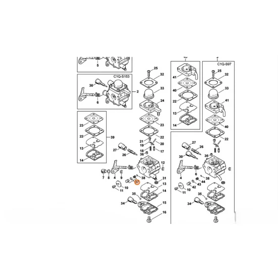 STIHL  Zestaw tłoka pompy 1123 120 9700